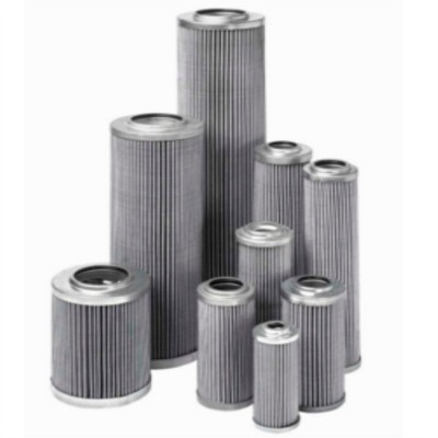 metal hydraulic filter element