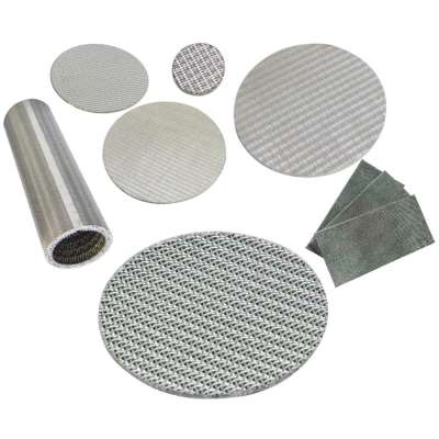 40 Micron Stainless Steel Sintered Filter Mesh Plate